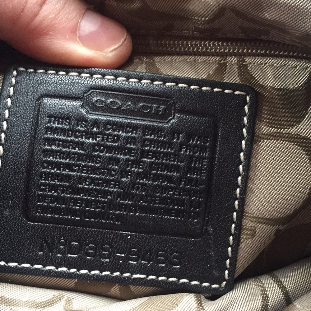 Coach black crossbody bag - Picture 5 of 7